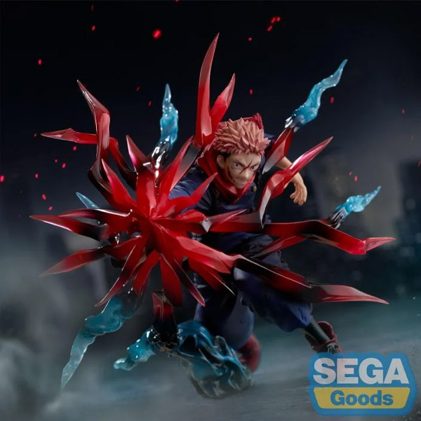 Sega Jujutsu Kaisen Luminasta Yuji Itadori Black Flash Figure